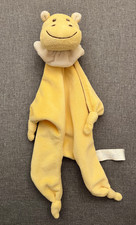 ♥ SUNKID Bambia Schmusetuch Schnuffeltuch Kuscheltuch Nilpferd gelb