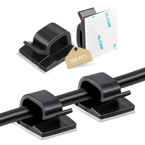 Abnii 100 stück kabelhalter - stück,
