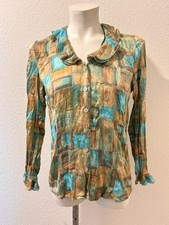 100% Seide Vintage Retro Y2K