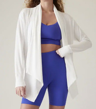 Damen leichte lange Jacke