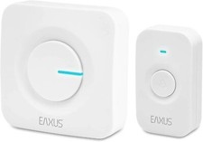 Drahtlose Funk Türklingel Hausklingelmit 52 Melodien Funkklingel Funkgong Weiß