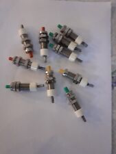 10 Stück Einbau Mini Taster 12V Drucktaster Push Button Switch,  7 mm, 