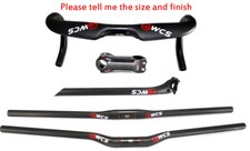WCS carbon Fahrrad MTB Rennrad Lenker vorbau Sattelstütze drop bar stem seatpost
