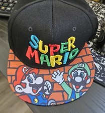 Kinder Baseballcap Mütze Kappe Super Mario (NEU) Luigi Umfang bis 56cm