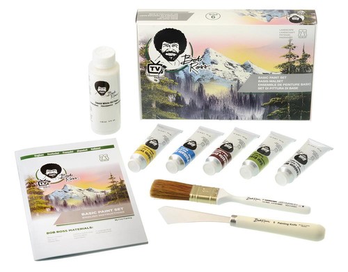 Bob ross malset landschaft - bob,