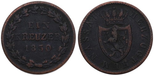 Altdeutschland 1 kreuzer - altdeutschland,