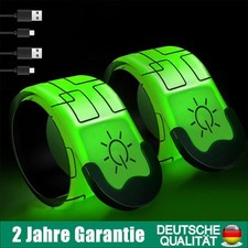 2 Stück LED Armband Aufladbar