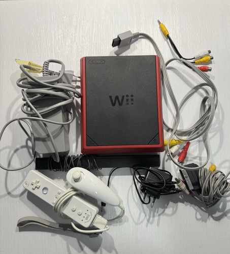 Nintendo wii mini - rot, mit