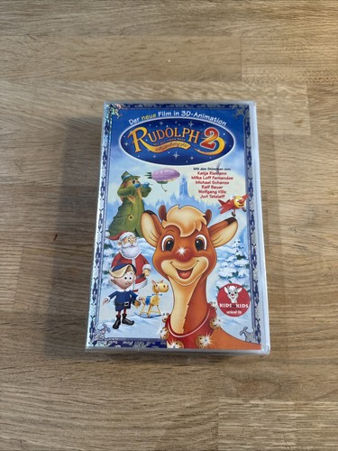 Vhs rudolph mit der roten - vhs, /