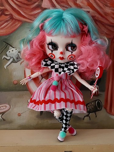 Blythe custom doll puppe - ,