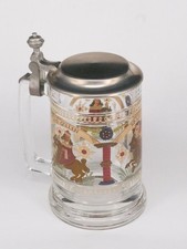 Bierkrug WMF Zinn Glas Vintage