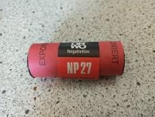 Orwo NP27 120 TESTFILM