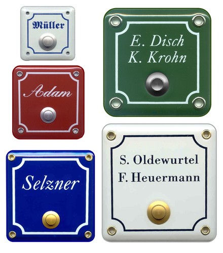 Emaille-Schild-Klingelplatte-v