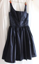 Festliches Kleid, Jugendweihe oder Konfirmation, Gr. 34 von Swing, dunkelblau