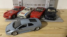 Burago 1:18 Modellautos Sammlung 5 Stück – Ferrari, Mercedes, Maserati, Viper