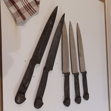 Messerklingen  Rohlinge   5  Stück,  33 cm,