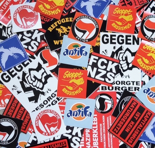100x zufällige sticker fck - 100x,