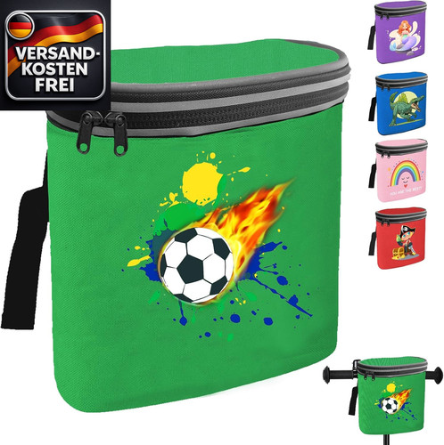 Kinderfahrradtasche fußball - kinderfahrradtasche,