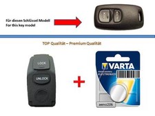 Schlüssel  Tasten Gummi Feld und Batterie für Mazda 2 3 6 323 626 Premacy Ranger