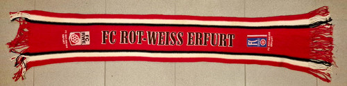Rot weiss erfurt schal - weiss,
