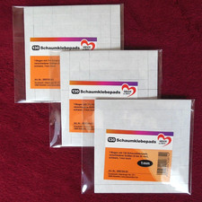 Schaumklebepads, schwarz
