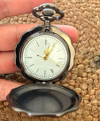 Taschenuhr quarz savonnette - taschenuhr,
