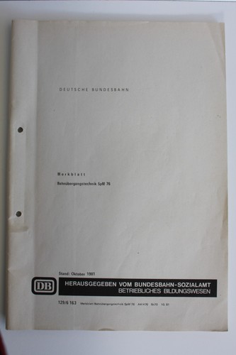 Eisenbahn heft - heft, db
