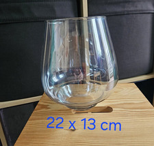 Glasvase Windlicht konisch