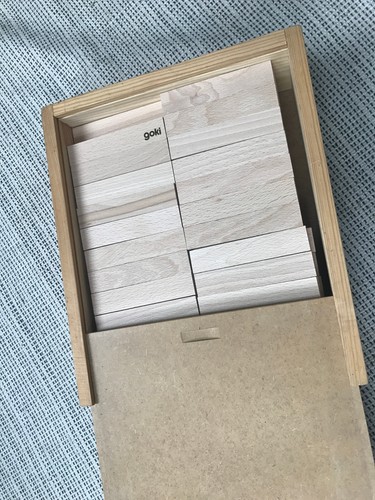 Holzbausteine goki natur - holzbausteine,