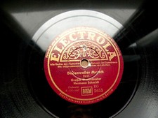 0365/ MILITÄR-ORCHESTER-Badenweiler Marsch-Nibelungenmarsch-WWII-78rpm Schellack