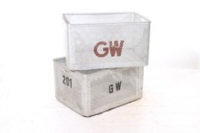 1 x Alu Transport Box Kiste Transportkiste DDR Vintage 81cm x 60cm x 45cm H