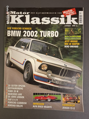 Motor klassik 2001 - motor, bmw