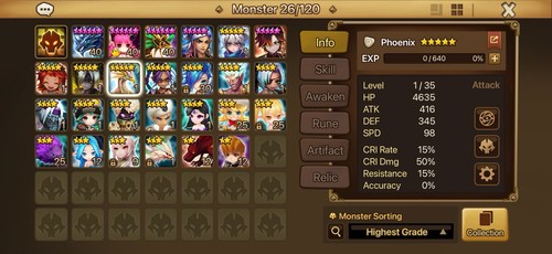 Summoners war starter ld5 - starter, 2