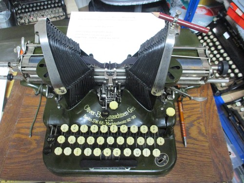 Schreibmaschine oliver rar - *,