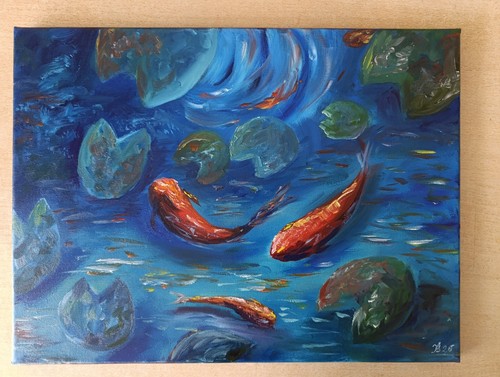 Olgemalde leinwand 30x40 - olgemalde,