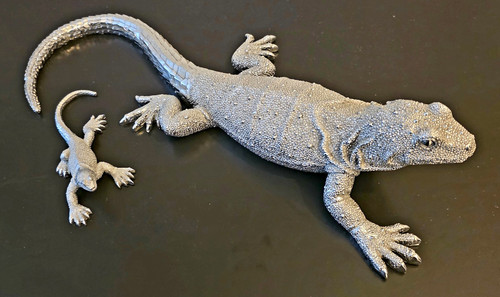 Kare deko figur lizard 2x - figur,