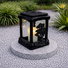 Grablaterne Sockel Grablampe