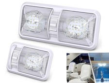 Wohnmobil Lampen 12V 24 LED Mit Schalter Deckenleuchte für Wohnwagen RV LKW KFZ