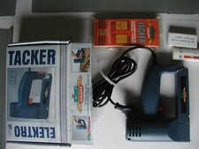 King Craft Elektro-Tacker ET 120 B 230 V 50 Hz mit viel Zubehör neuwertig