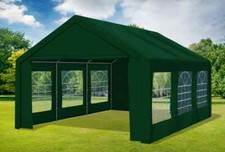Partyzelt 4x6m grün pvc - partyzelt,