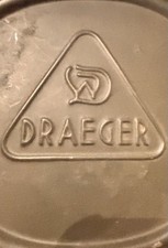 Gasmaske Orig. mit Dose Wehrmacht 2. WK , Filter Original versiegelt m. Stempel