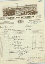 13807971 - 3510 Muenden Rechnung von 1917 Haendler und Natermann Metalle