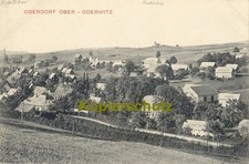 s/w AK Oberoderwitz - Oberdorf; Blick nach Eibau u. z. Beckenberg, 1907