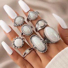 Damen Ringe aus Silberner