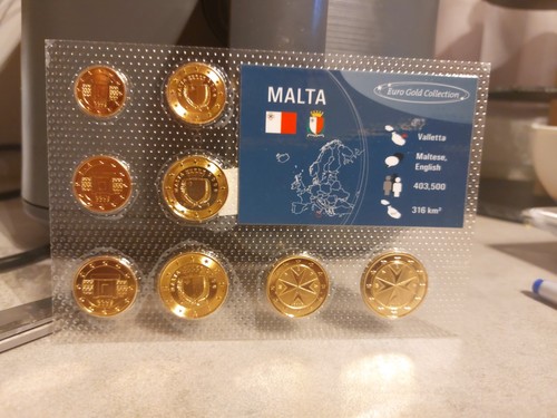 Malta euro münzensatz - malta,