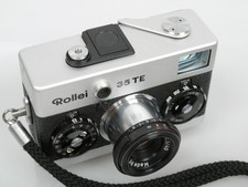 Rollei 35 TE chrom Tessar 3,5/40 s. schöner opt. Zustand Excellent