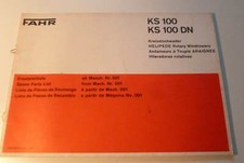 Fahr schwader ks100 - fahr, ks100dn