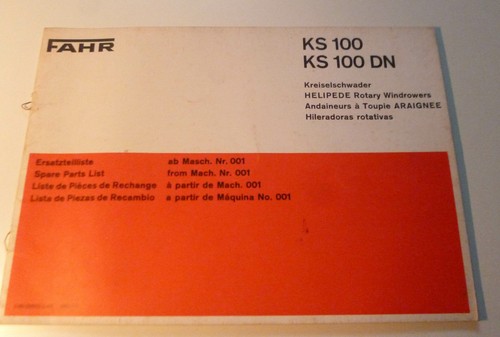 Fahr schwader ks100 ks100dn - schwader,