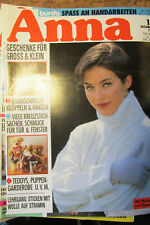 Ideen für Handarbeiten Anna 12/92 Geschenke Baumschmuck Puppenkostüme Stramin