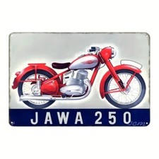 Blechschild Jawa 250ccm